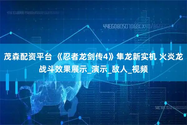 茂森配资平台 《忍者龙剑传4》隼龙新实机 火炎龙战斗效果展示_演示_敌人_视频